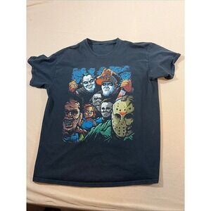 Twiztid Serial Killaz Horror Slasher Graphic T-Shirt Mens Black Short Sleeve L